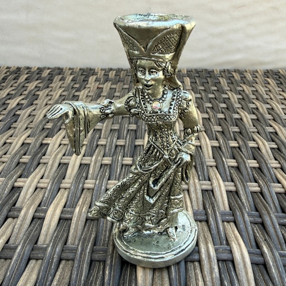 Fellowship Foundry Other - Vintage 1991 Fellowship Foundry O'Hare Tudor Lady Figurine Goblet Base